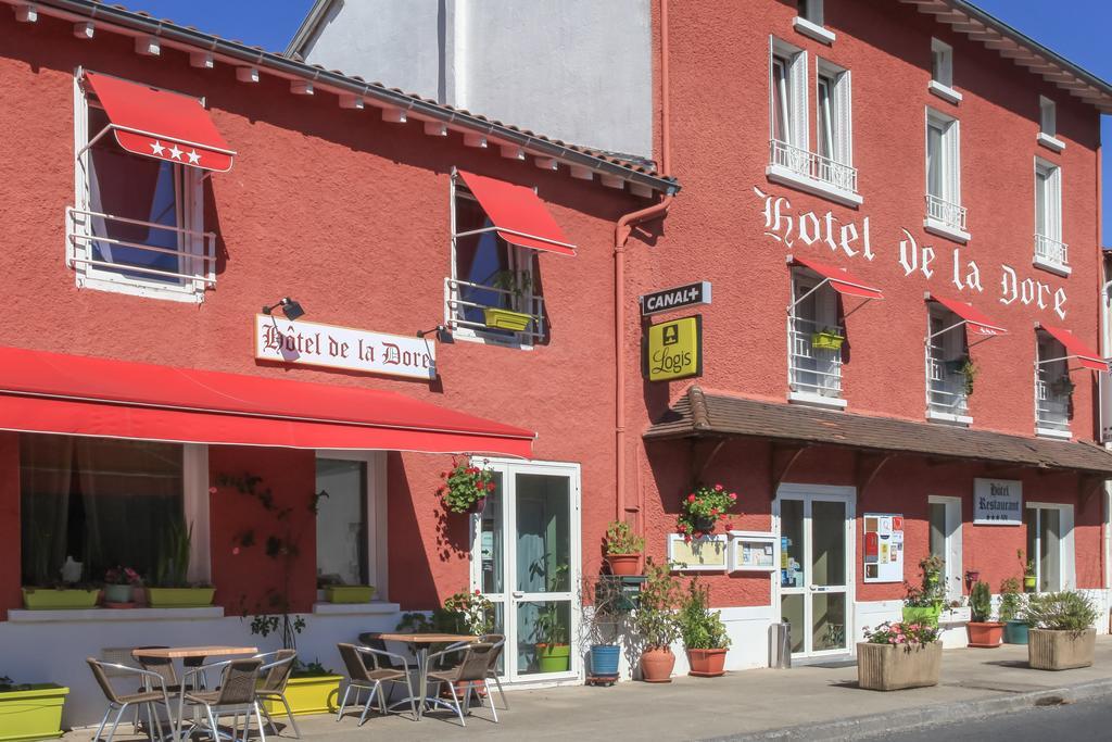 Logis Hotel Restaurant De La Dore Vertolaye Eksteriør billede